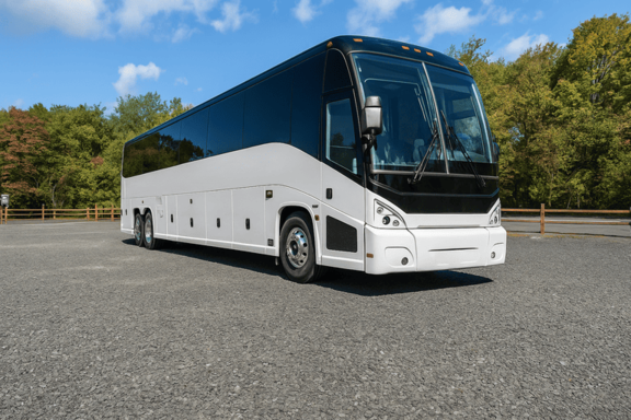 Coach Bus Reno 56 Passenger Charter Bus