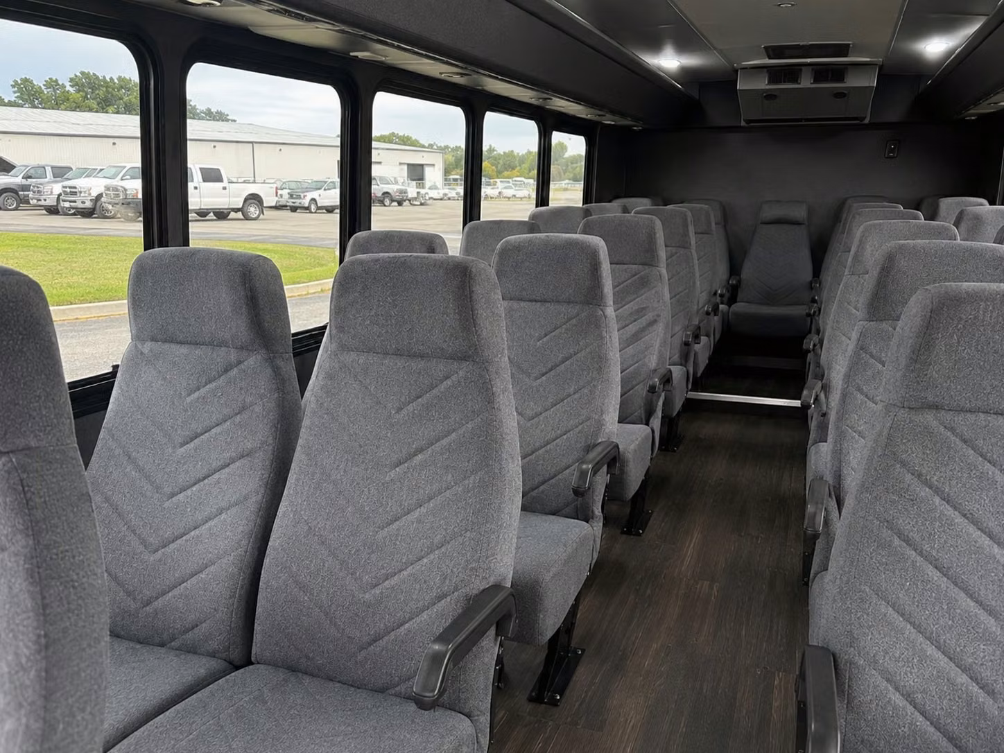 18 passenger minibus inside