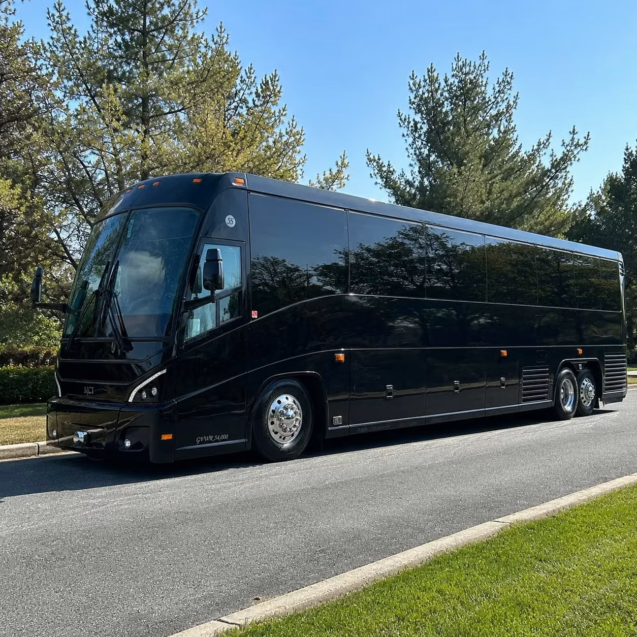 56 passenger charter bus